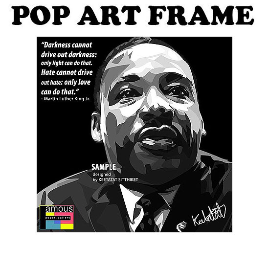 POP ART FRAME -Martin Luther King,Jr-